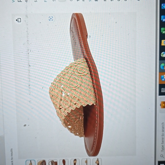 Roxy Kaia slim slide sandal - Picture 1 of 3